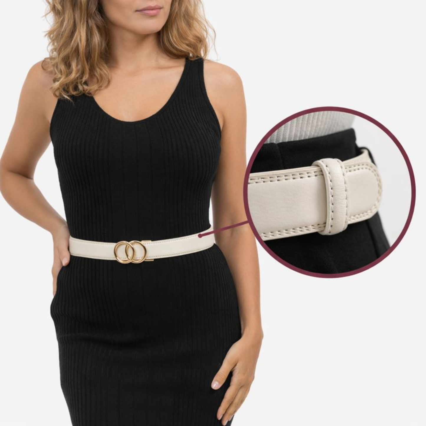 L’Ajustée® – Ceinture Sans Trous à Ajustement Millimétré