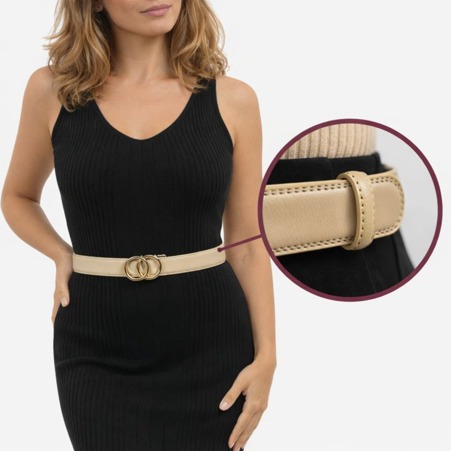 L’Ajustée® – Ceinture Sans Trous à Ajustement Millimétré