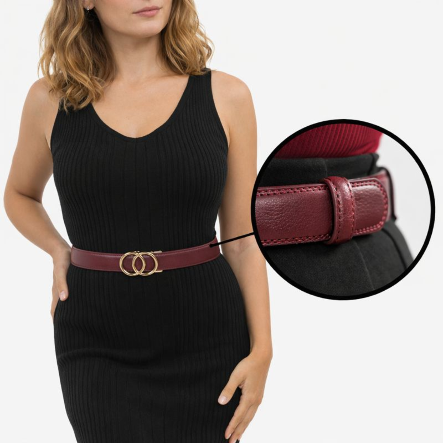 L’Ajustée® – Ceinture Sans Trous à Ajustement Millimétré